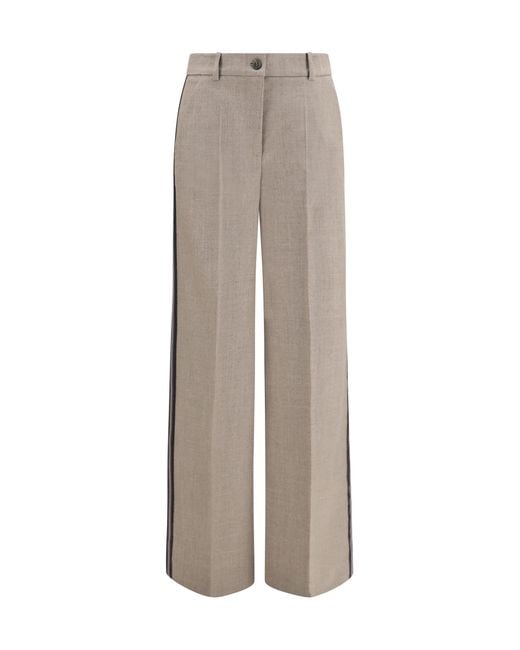 P.A.R.O.S.H. Gray Virgin Wool Pants