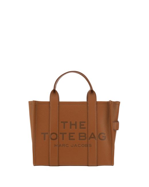 Marc Jacobs Brown Tote Handbag Calf Leather Handbags