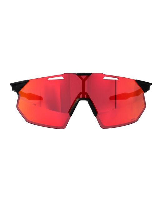 100% Red Hypercraft Sq Polycarbonate Sunglasses