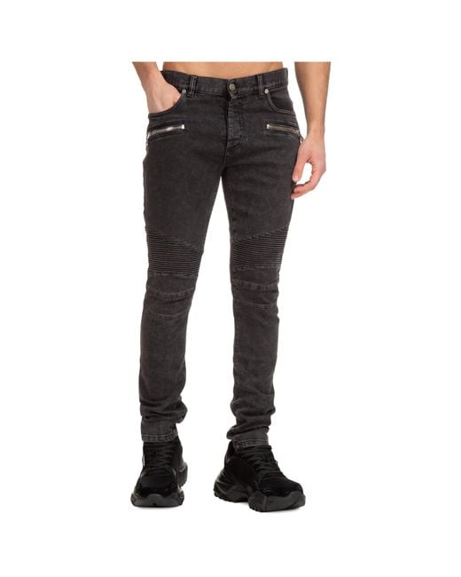 balmain black jeans men