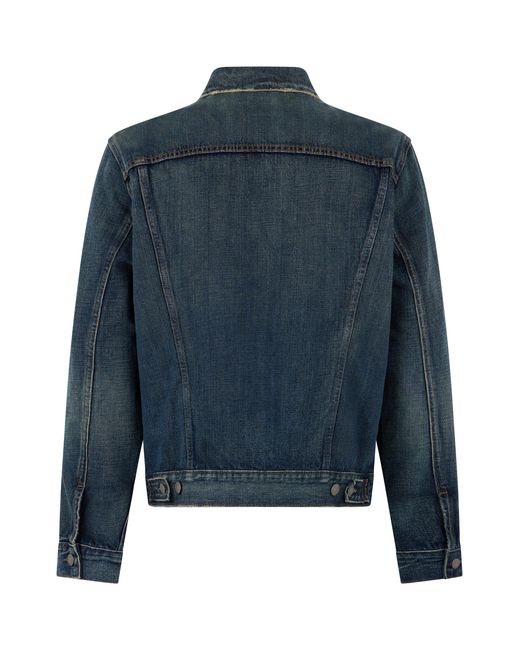 Polo Ralph Lauren Blue Denim Jacket Cotton for men
