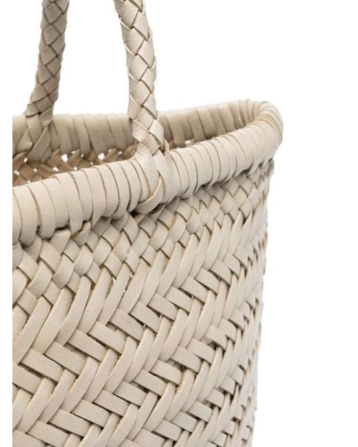 Dragon Diffusion Natural Handbag Mini Flat Gora Basket Handbags