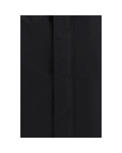 Gucci Blue Cotton Full-Length Jacket Clothing for men