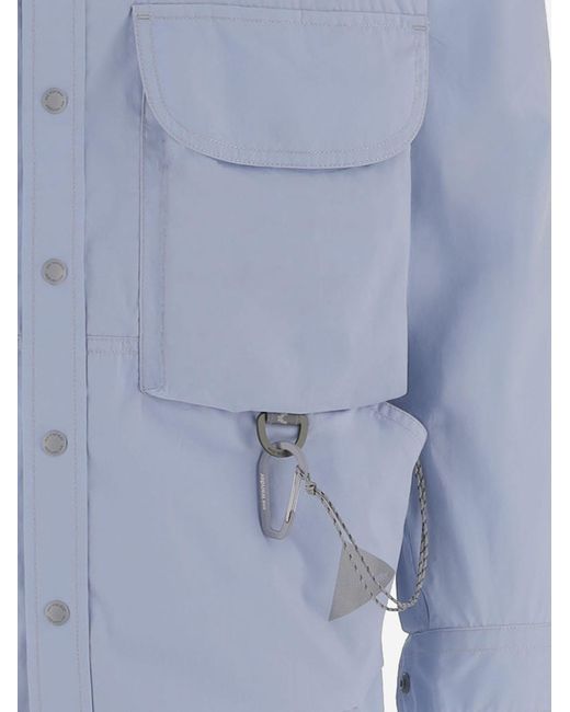 And Wander Blue Shirt Cotton-Blend for men