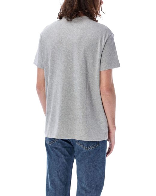 Polo Ralph Lauren Classic T-shirt in Gray for Men | Lyst