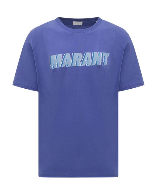 Isabel Marant Blue T-shirt Honore for men