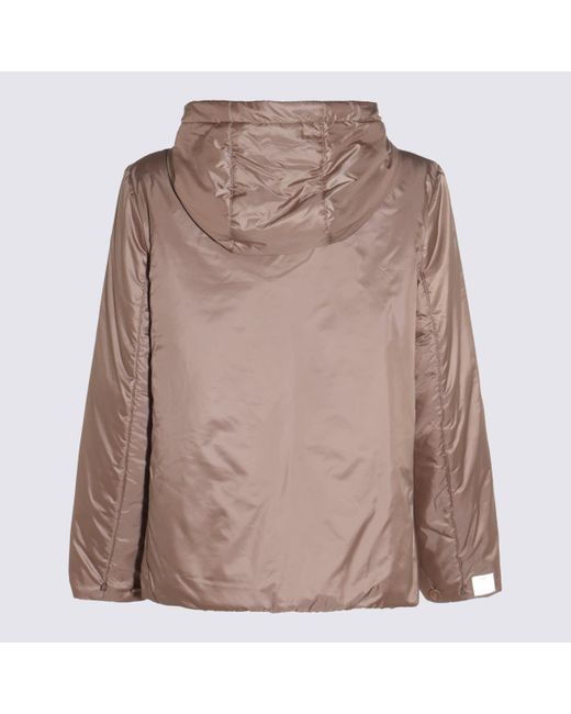 Max Mara Brown Greenh Down Jacket