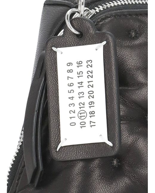Maison Margiela Black Glam Slam Trapezoid Bag