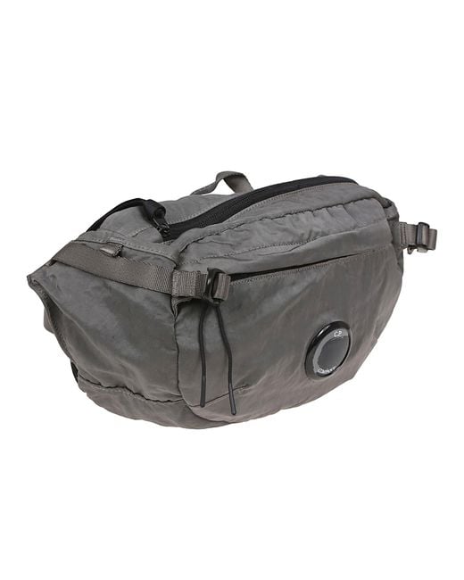 C P Company Gray Accessories Bag for men
