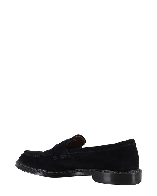 Doucal's Black Mocassino for men
