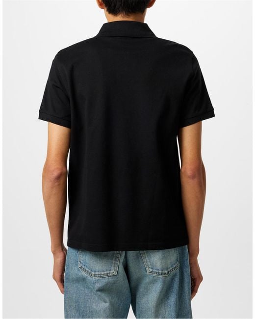 Saint Laurent Blue Cassandre Ysl Logo Polo Shirt Clothing & T-Shirts for men
