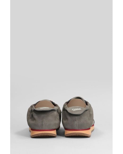 PURAAI Gray Sneakers for men