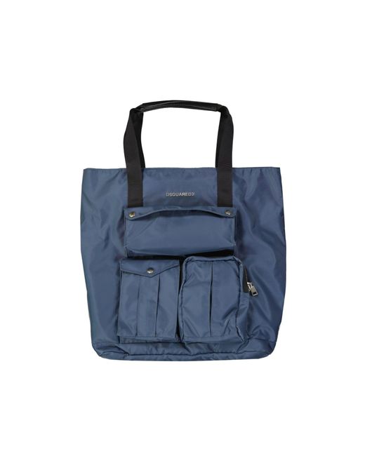 DSquared² Blue Fabric Bag