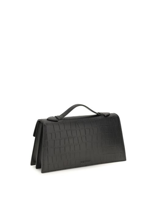 McQueen Black Skull Handbag Calf Leather Bos Taurus Handbags