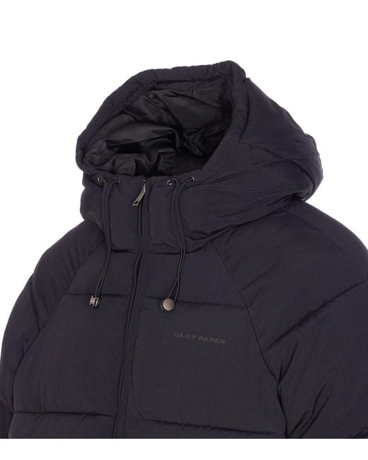 Daily Paper Blue Relaxed Puffer for men