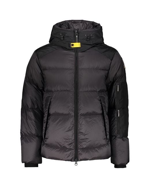 Parajumpers Black Modern Puffer Jacket for men