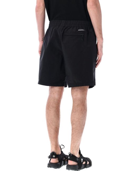 The North Face Black Easy Wind Shorts for men