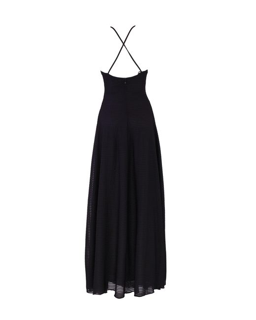 Emporio Armani Black Long Dress