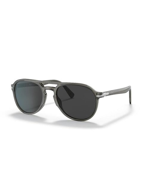 Persol Po3235 1103/48 Sunglasses in Gray for Men | Lyst