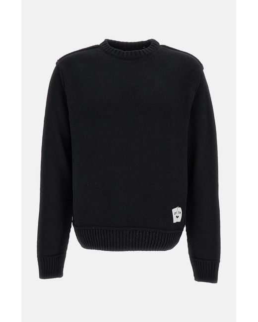 Arte' Black Sweaters Pl Co for men