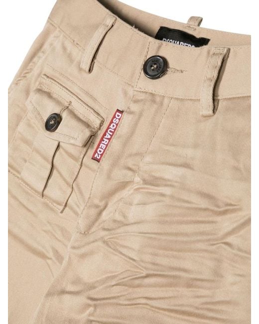 DSquared² Natural Trousers Cotton for men