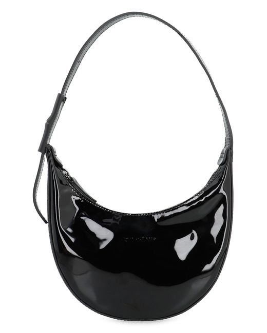 Longchamp Black Le Roseau Essential S Hobo Bag