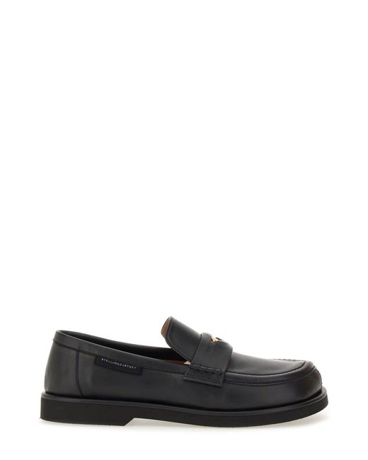 Stella McCartney Black Recycled Cotton Loafers