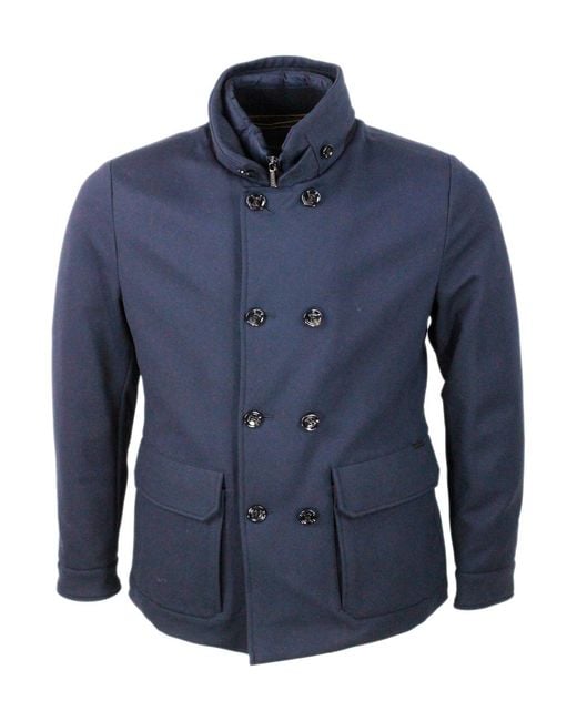 Moorer Blue Jackets 100Ny for men