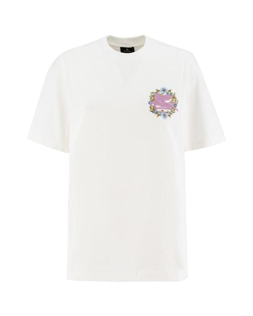Etro White T-Shirt