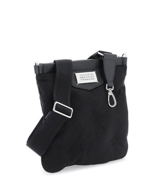 Maison Margiela Black Grained Leather '5ac' Micro Bag