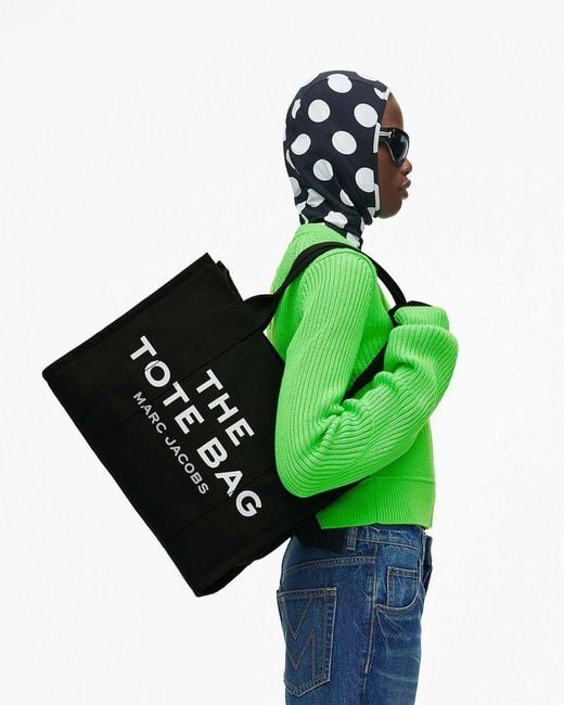 Marc Jacobs Black Tote Bag Cotton Tote-Bags