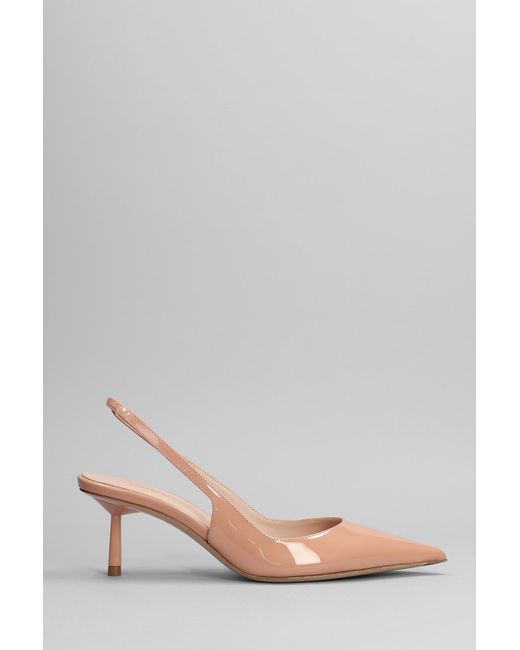 Le Silla Bella Pumps In Powder Patent Leather in Pink | Lyst UK