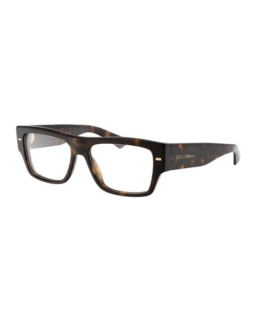 Dolce & Gabbana Black Optical Frames Acetate Glasses for men