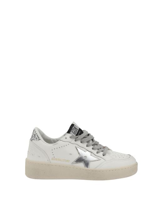 Golden Goose Deluxe Brand White Sneakers