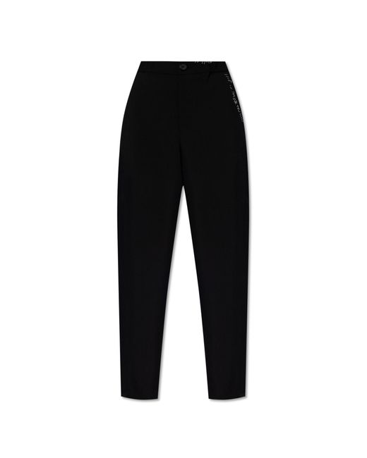 Marni Black Loose-Fitting Trousers