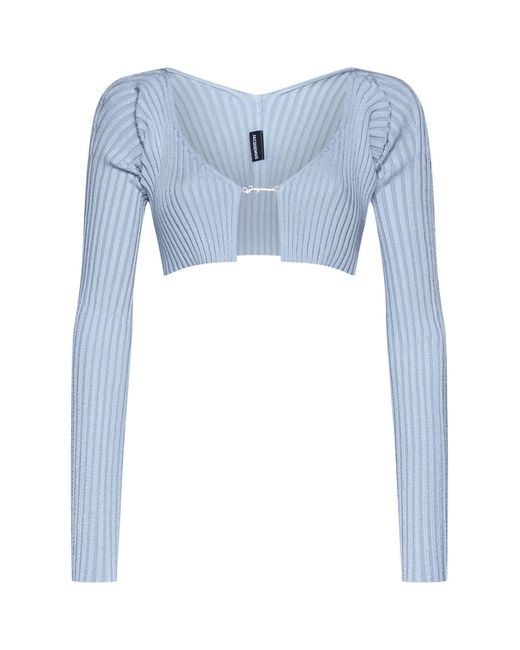 Jacquemus Blue Sweaters