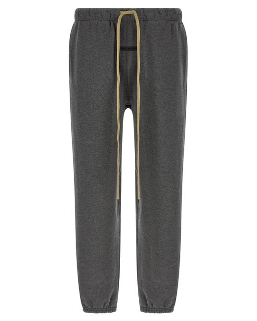 Fear Of God Gray Classic Joggers Cotton Pant for men