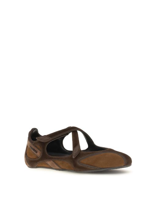 The Attico Multicolor Nomad Ballerinas