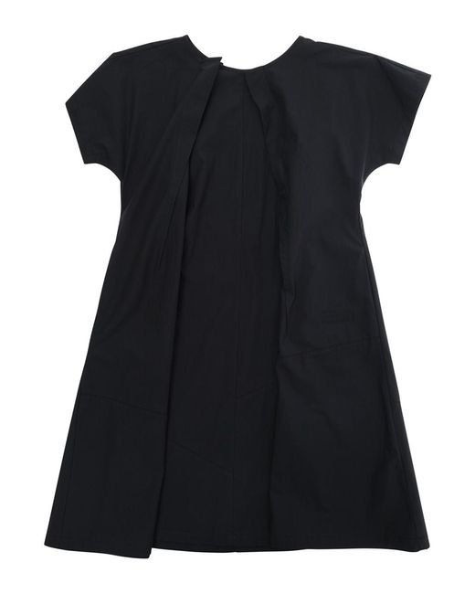 MM6 by Maison Margiela Black Dress Cotton
