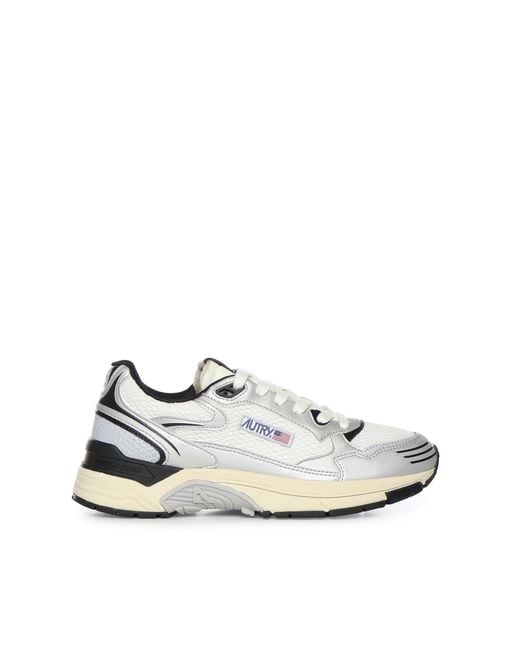 Autry White Sneakers Polyurethane for men
