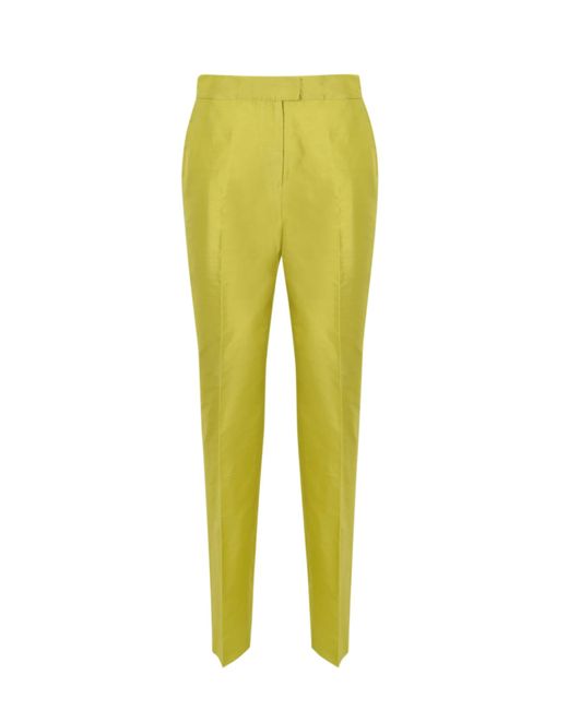 Max Mara Studio Yellow Valanga Trousers