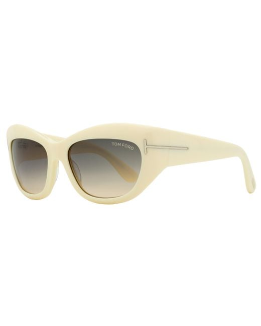 Tom Ford Black Tf1065 Brianna Sunglasses 25B 55Mm Ft1065 Plastic (Acetate)