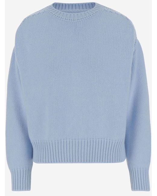 Sa Su Phi Blue Cashmere Jade Sweater