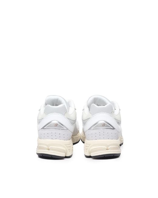 New Balance White Sneakers M2002 for men