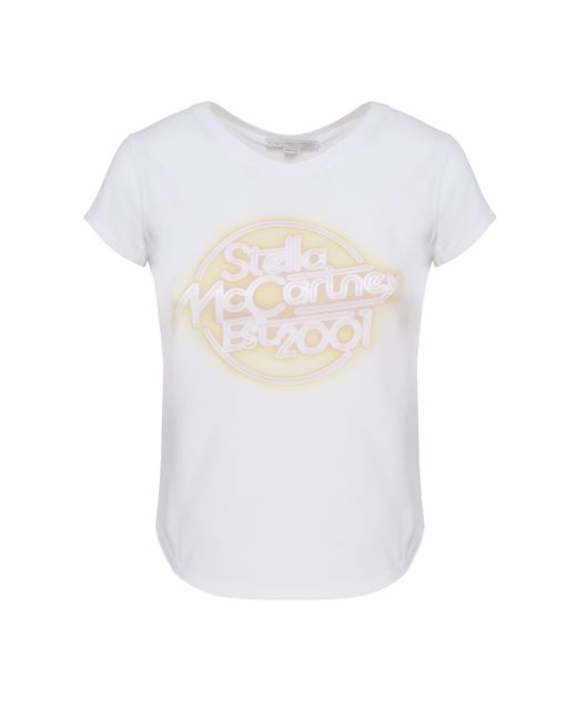 Stella McCartney White T-shirt With Print