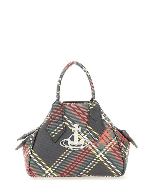 Vivienne Westwood Multicolor Mini Yasmine Bag Polyurethane Cotton Shoulder
