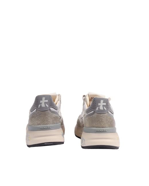 Premiata White Mick0.1 Sneakers for men
