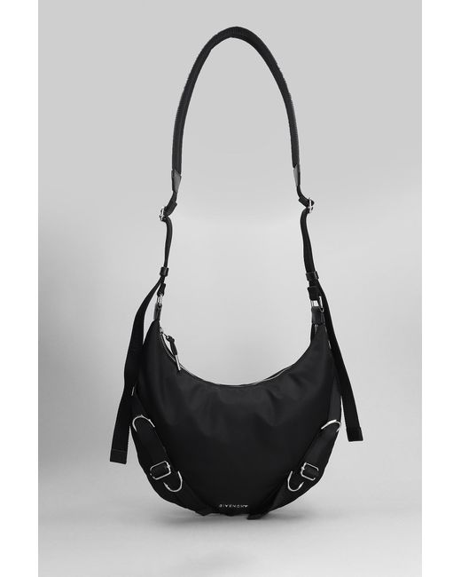 Givenchy Voyou Shoulder Bag In Black Polyamide for men
