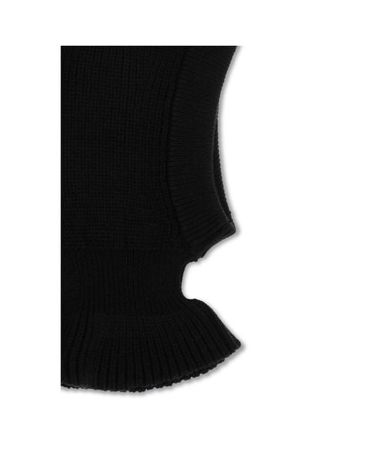 Lemaire Black Wool Oves Aries Hat for men