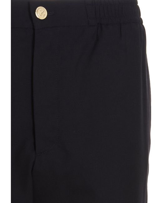 Thom Browne Black '4 Bar' Trousers for men